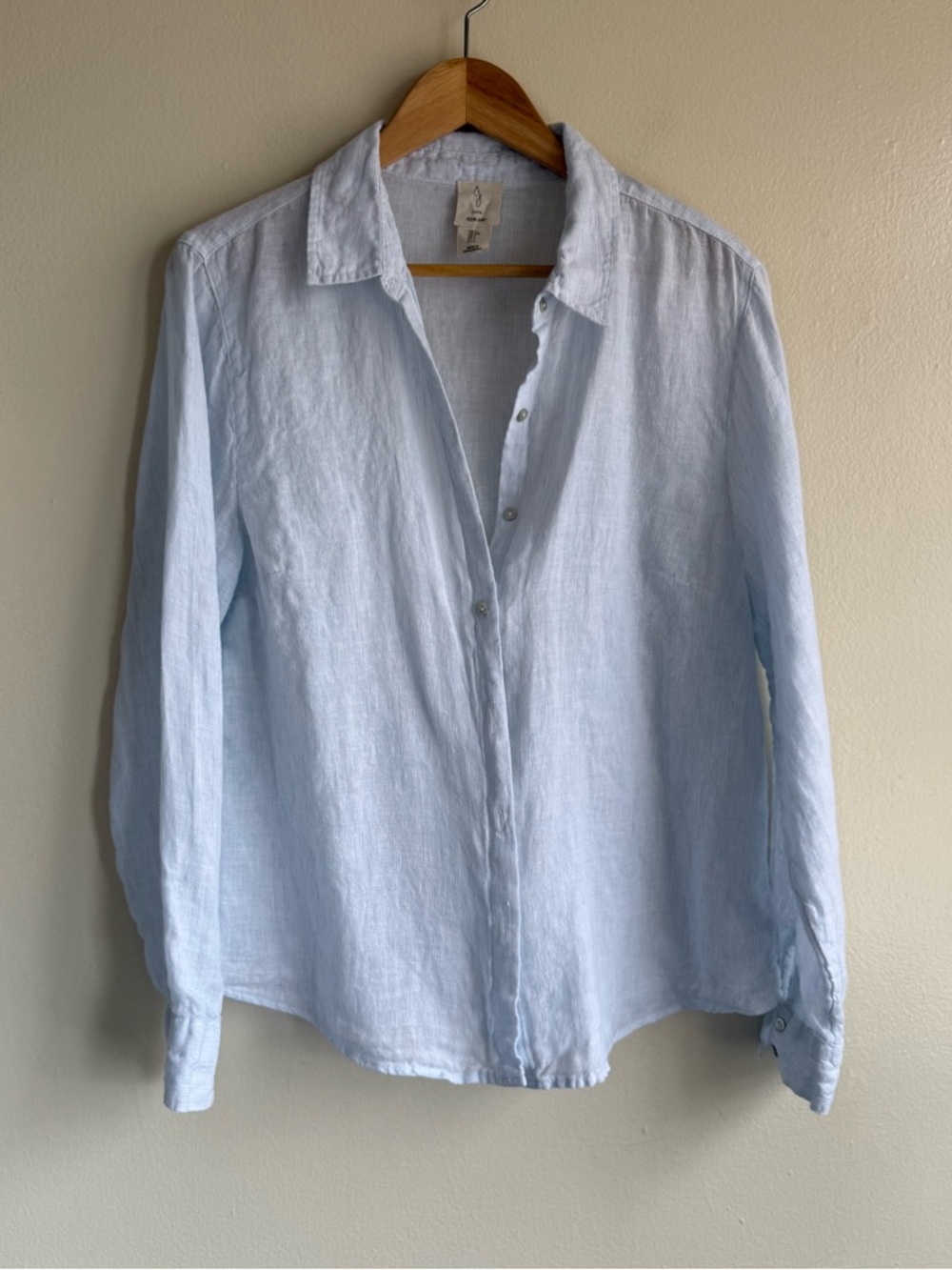 Linen Button-Up Shirt